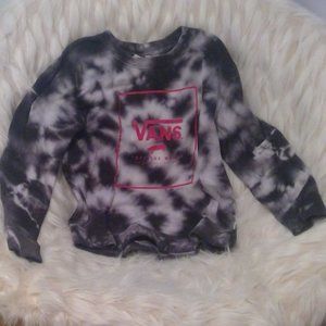 Cute Retro Vans Off The Wall Tie-Dyed sweatshirt